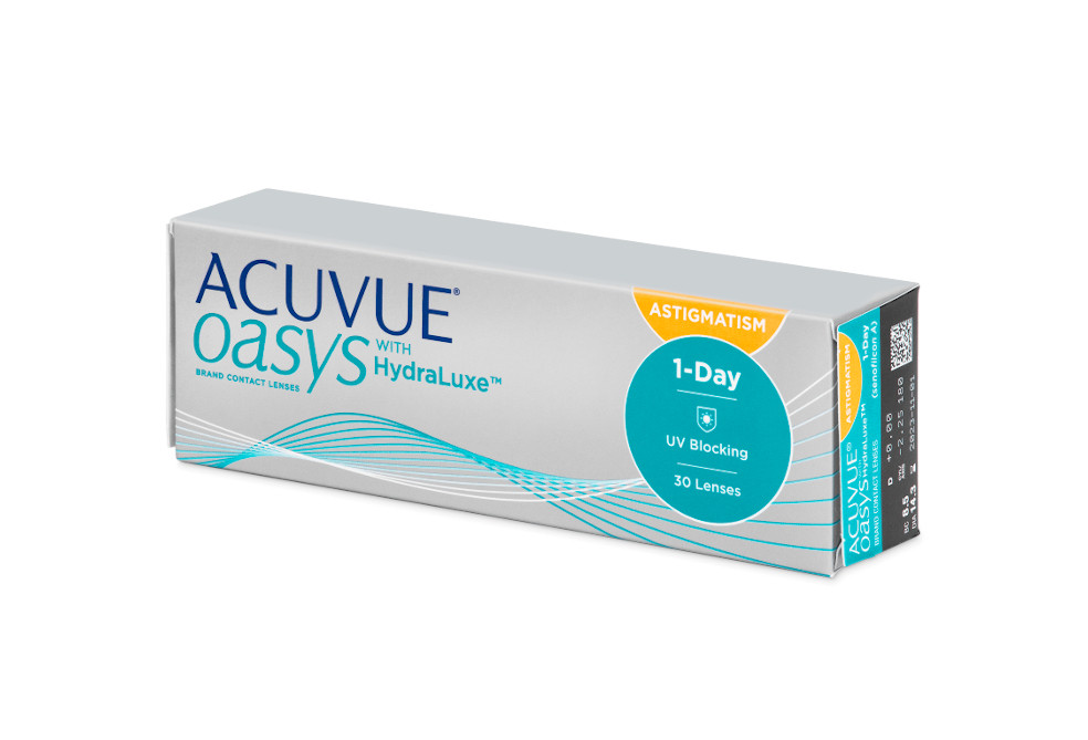 ACUVUE OASYS 1-Day with HydraLuxe for Astigmatism (30 čoček)