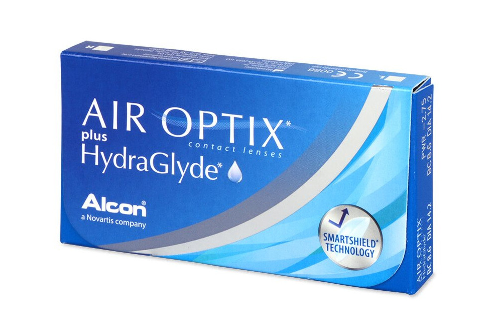 Air Optix Plus HydraGlyde (3 čočky)