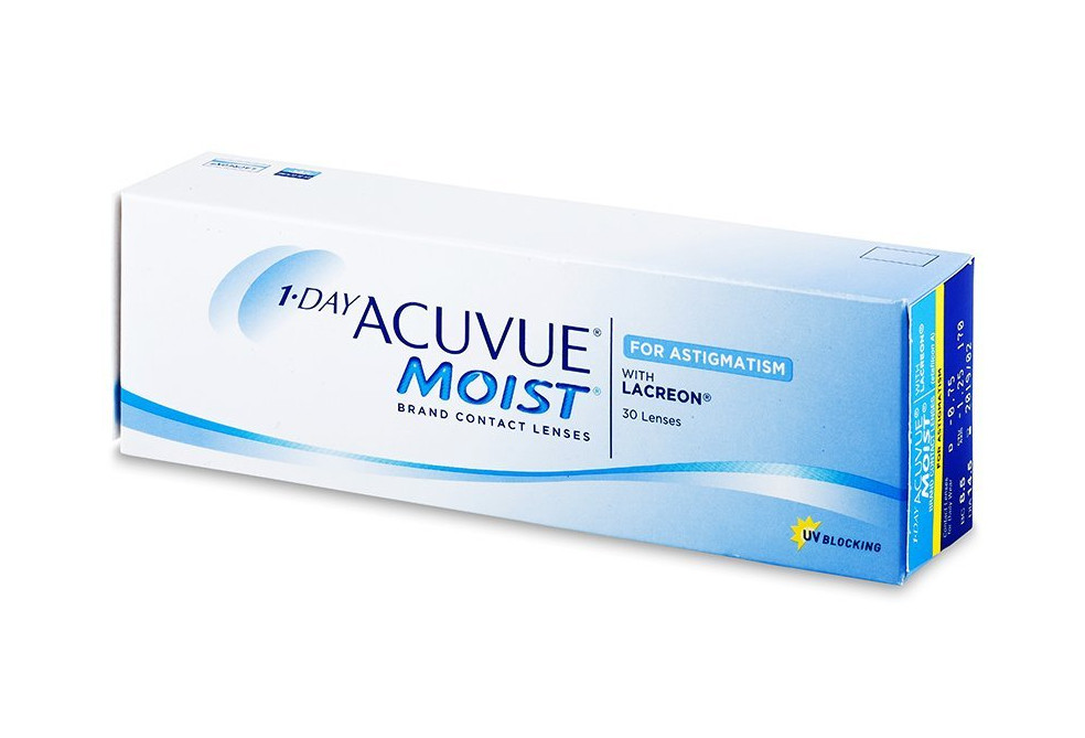 1-Day Acuvue Moist for Astigmatism (30 čoček)