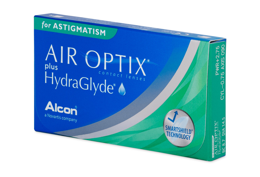 AIR OPTIX plus HydraGlyde for ASTIGMATISM (3 čočky)